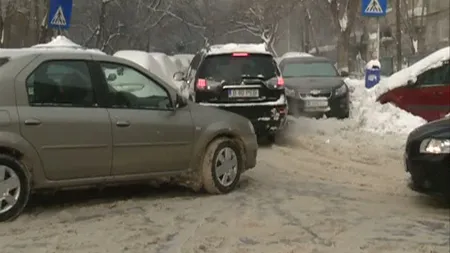 Trei drumuri naţionale sunt închise din cauza zăpezii. VEZI drumurile cu restricţii