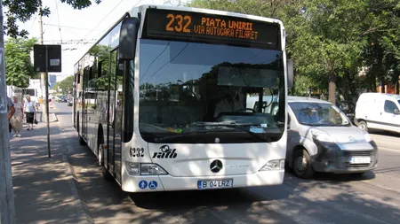 Un şofer fără permis a condus autobuze RATB pe linia 232 din Capitală VIDEO