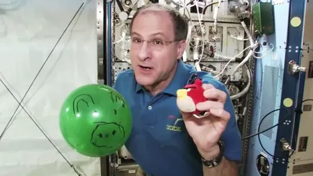 Un astronaut s-a jucat Angry Birds în spaţiu VIDEO