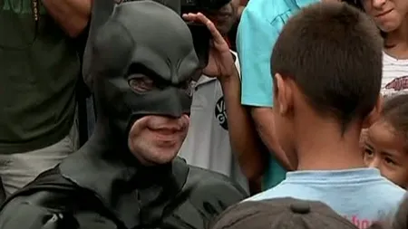 Batman, poliţist în Brazilia VIDEO