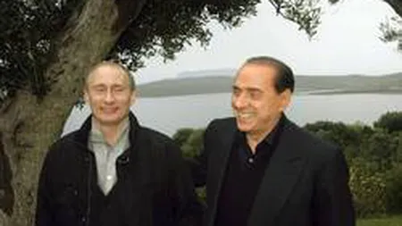 Berlusconi s-a dus la prietenul său, Putin, ca să 