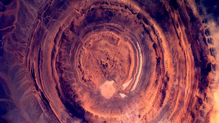 O structură geologică misterioasă, văzută în Africa din spaţiu FOTO