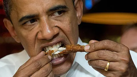 Barack Obama a mâncat carne de câine