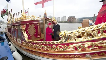 Regina şi-a botezat oficial nava pentru ceremonia organizată de Jubileul de diamant