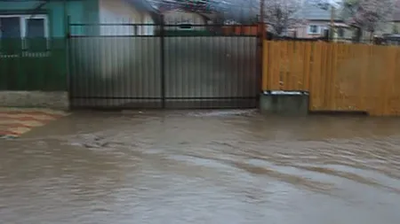 O ploaie torenţială a inundat zeci de gospodării din Tuzla VIDEO
