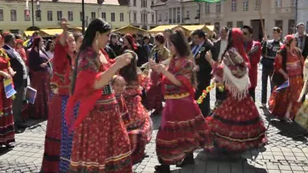Ziua Internaţională a romilor, serbată în avans la Sibiu. VIDEO