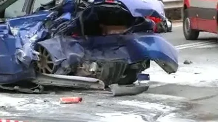 Grav accident auto la Cluj. Şoferul care a murit circula cu 200 de km/h VIDEO