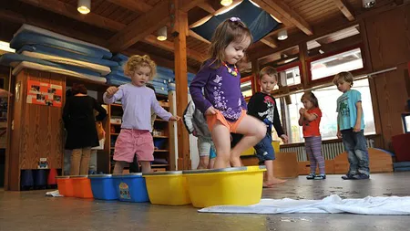Germania a făcut prima grădiniţă antistres din lume pentru copii de până la 5 ani