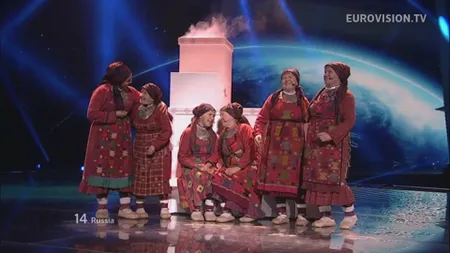 Cine sunt cele şase BUNICUŢE din Rusia care au făcut senzaţie la EUROVISION 2012 FOTO VIDEO
