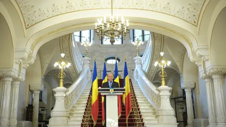 Băsescu: Reorganizarea administrativă şi legea sănătăţii - două mari restanţe ale mandatului meu