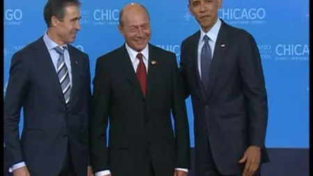 Summitul NATO a început: Traian Băsescu a fost ultimul primit de Obama şi Rasmussen