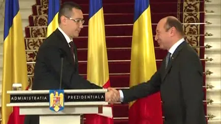 Preşedintele Traian Băsescu a semnat numirea Guvernului condus de Victor Ponta