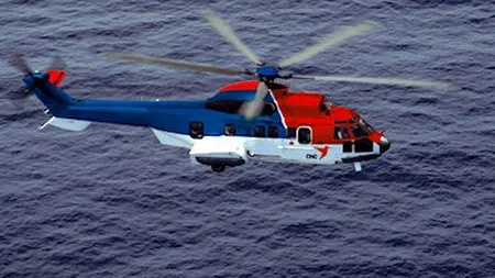 Salvare spectaculoasă a unui elicopter cu 14 oameni al bord, în Marea Nordului VIDEO
