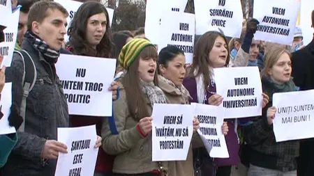 Liga Studenţilor din Tg Mureş: Sentinţa privind UMF reprezintă o reuşită a demersurilor studenţilor
