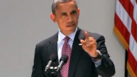 Barack Obama, SCOS DIN MINŢI de un reporter VIDEO