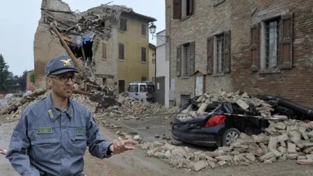 Seismul produs în Italia la 20 mai a ridicat solul cu 15 centimetri