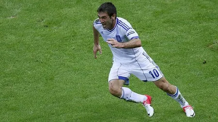 EURO 2012: GRECIA a învins RUSIA (scor 1-0) şi s-a calificat în SFERTURI