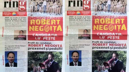 O clonă a ziarului Ring, distribuită în Capitală. Reprezentanţii Ring: e un atac asupra presei