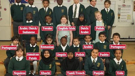 Turnul Babel, la o şcoală din UK. Elevii ştiu 31 de limbi, între care şi româna