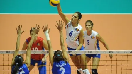 Spania a învins România, scor 3-2, în Liga Europeană de volei feminin