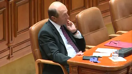 Şedinţa pentru votarea suspendării lui Traian Băsescu, vineri de la ora 17.00