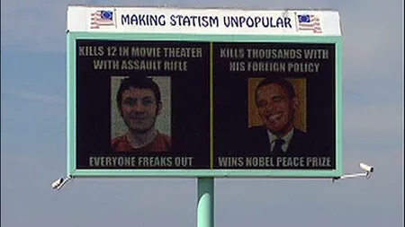 Obama, comparat cu ucigaşul de la cinematograful din Colorado