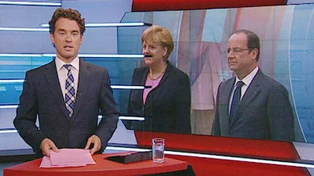 Televiziunea olandeză o arată pe Angela Merkel cu mustaţă de Hitler VIDEO