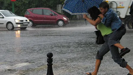 COD GALBEN de ploi şi vijelii în Brăila