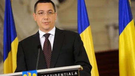 Ponta: E păcat că în România cineva nu pleacă de la putere decât distrugând ţara