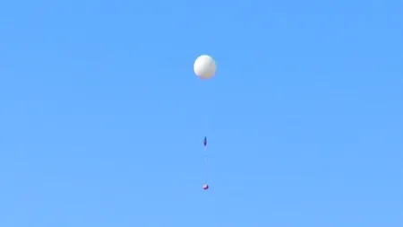 Un balon spaţial lansat la Buzău se va ridica la 40.000 de metri altitudine VIDEO