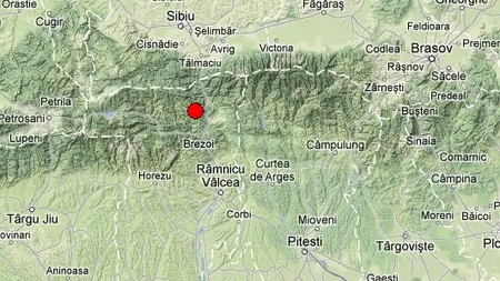 Cutremur cu magnitudinea 3,3 în zona Făgăraş-Câmpulung, joi seară