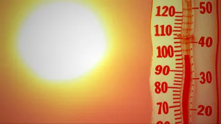 Cea mai CANICULARĂ zi a anului. Temperaturi de până la 42 de grade Celsius