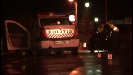Accident grav în Suceava cu maşina poliţiei VIDEO