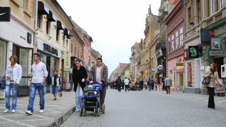 Două străzi din centrul vechi al Braşovului vor deveni pietonale în câţiva ani