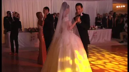 Dansul mirilor, imagini inedite de la nunta Elenei Băsescu VIDEO