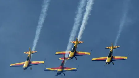 Aeronautic Show, organizat sâmbătă lângă Lacul Morii VIDEO