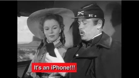 INCREDIBIL: Primul iPhone a apărut într-un film din 1948 VIDEO
