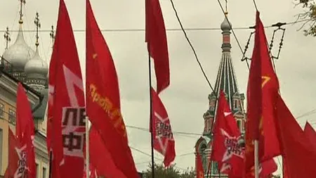 Proteste împotriva puterii la Moscova: Zeci de manifestanţi au fost arestaţi