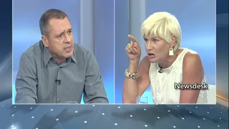 Ceartă la TV: TATOIU: Mitocănia dvs e din ce în ce mai abjectă. CIUVICĂ: Abject e băsismul dvs!