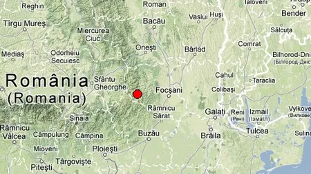 Cutremur de 3,8 grade Richter s-a produs în Vrancea