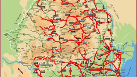 HARTA drumurilor care riscă să fie BLOCATE din cauza NINSORILOR. Vezi situaţia pe regiuni