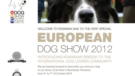Euro Dog Show 2012, expoziţie canină organizată între 4 şi 7 octombrie, la Romexpo