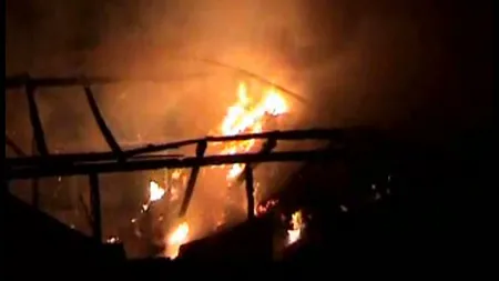 Un incendiu a mistuit două case în Suceava. Focul a fost pus de o mână criminală