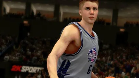 Justin Bieber, jucător în NBA 2K13