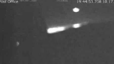 Un meteorit s-a sfărâmat deasupra oraşului San Jose VIDEO