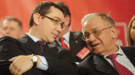 Ponta, iertat de Iliescu pentru cum vota în tinereţe