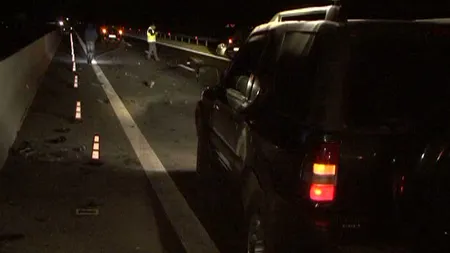 Accident cu patru maşini, pe Autostrada Soarelui. Doi candidaţi PPDD, printre răniţi VIDEO
