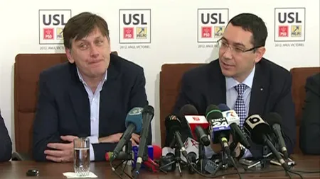 Băsescu, motivul unui schimb de REPLICI între Ponta şi Antonescu, în conferinţa de presă VIDEO