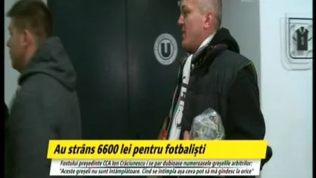 Moment unic în Liga I: Fotbaliştii de la U Cluj, plătiţi de suporteri după eşecul cu CFR