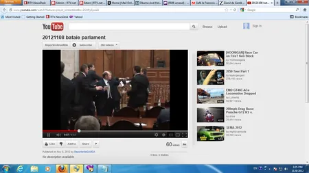 Bătăi în Parlamentul de la Chişinău: Deputaţii şi-au dat pumni chiar în şedinţa plenară VIDEO